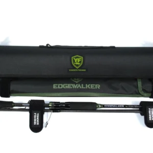 EdgeWalker 66MHT travel rod with hard case, soft bag and rod ties