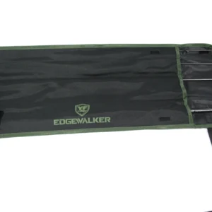 EdgeWalker 66MHT travel rod sections stored inside the branded soft rod bag